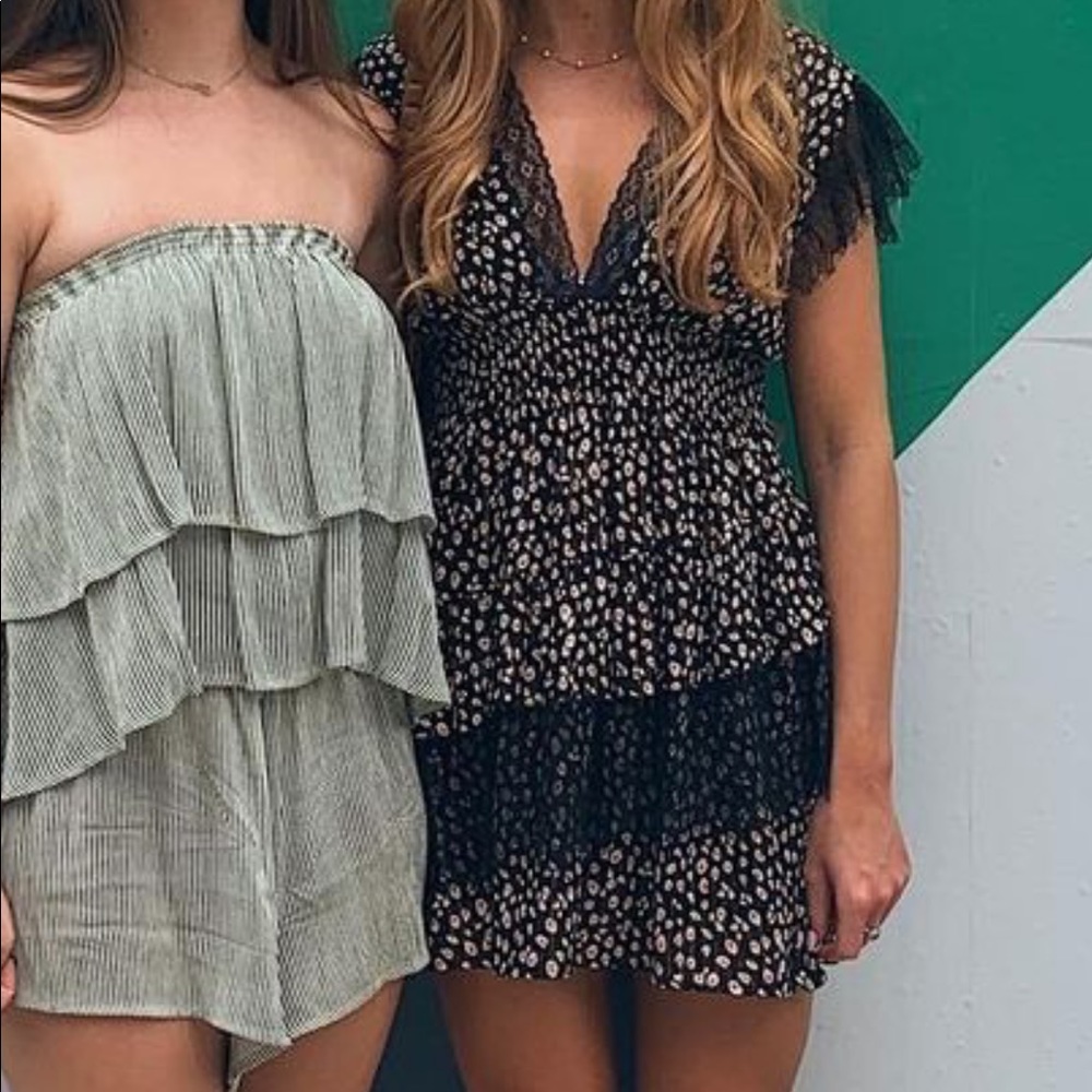 Planet blue dress (right)